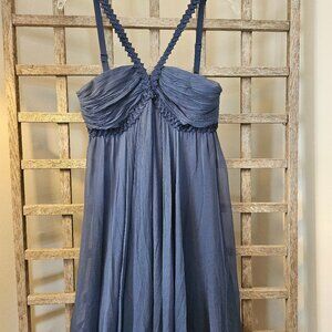 BCBGMaxAzaria Blue Dress Size 4